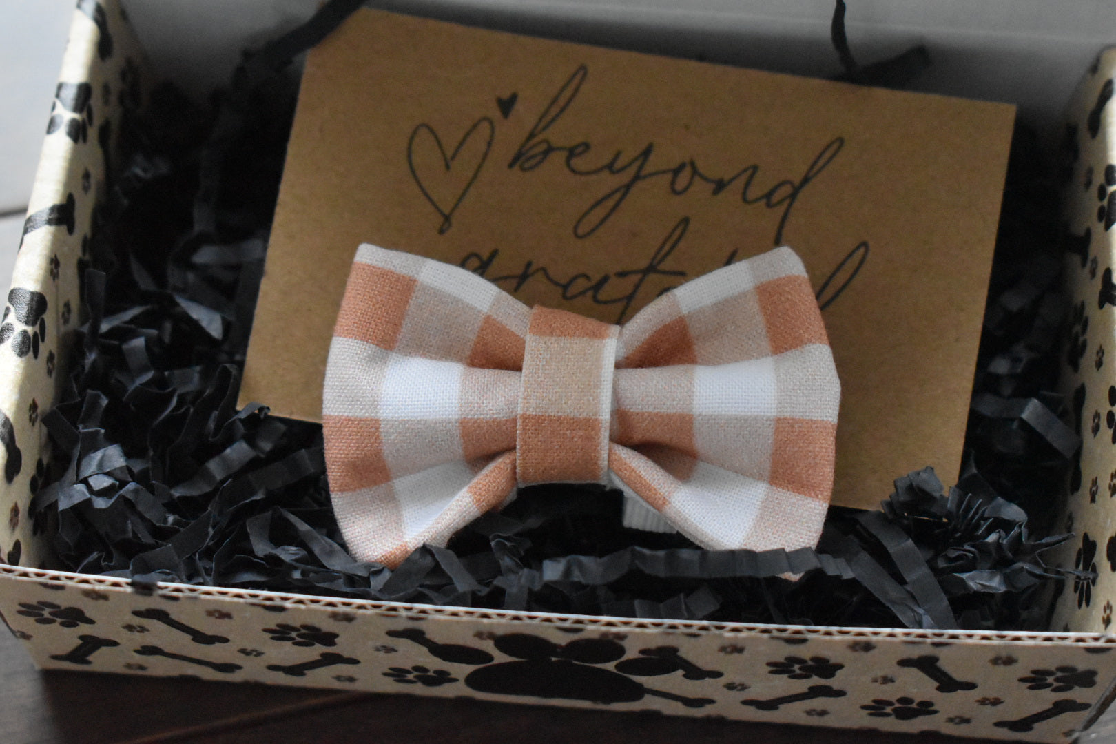 Orange Buffalo Check