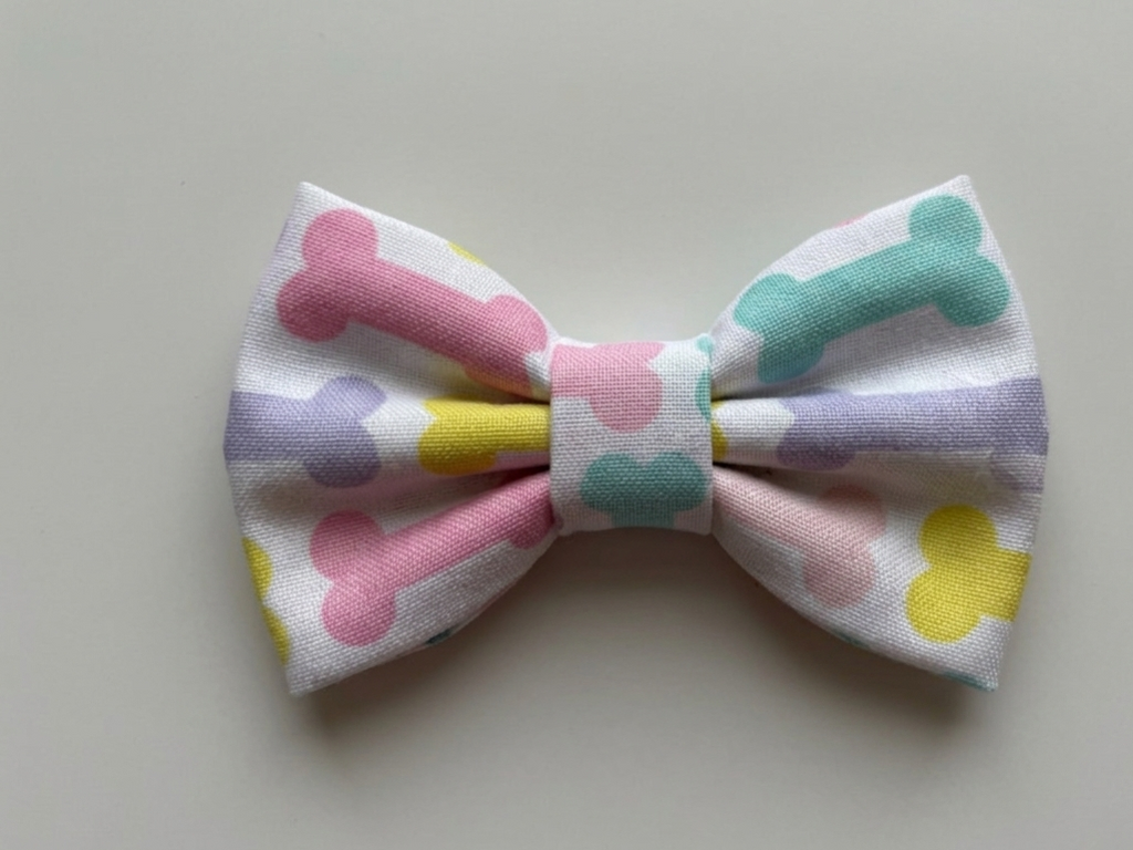 Pink & Teal Easter Bone