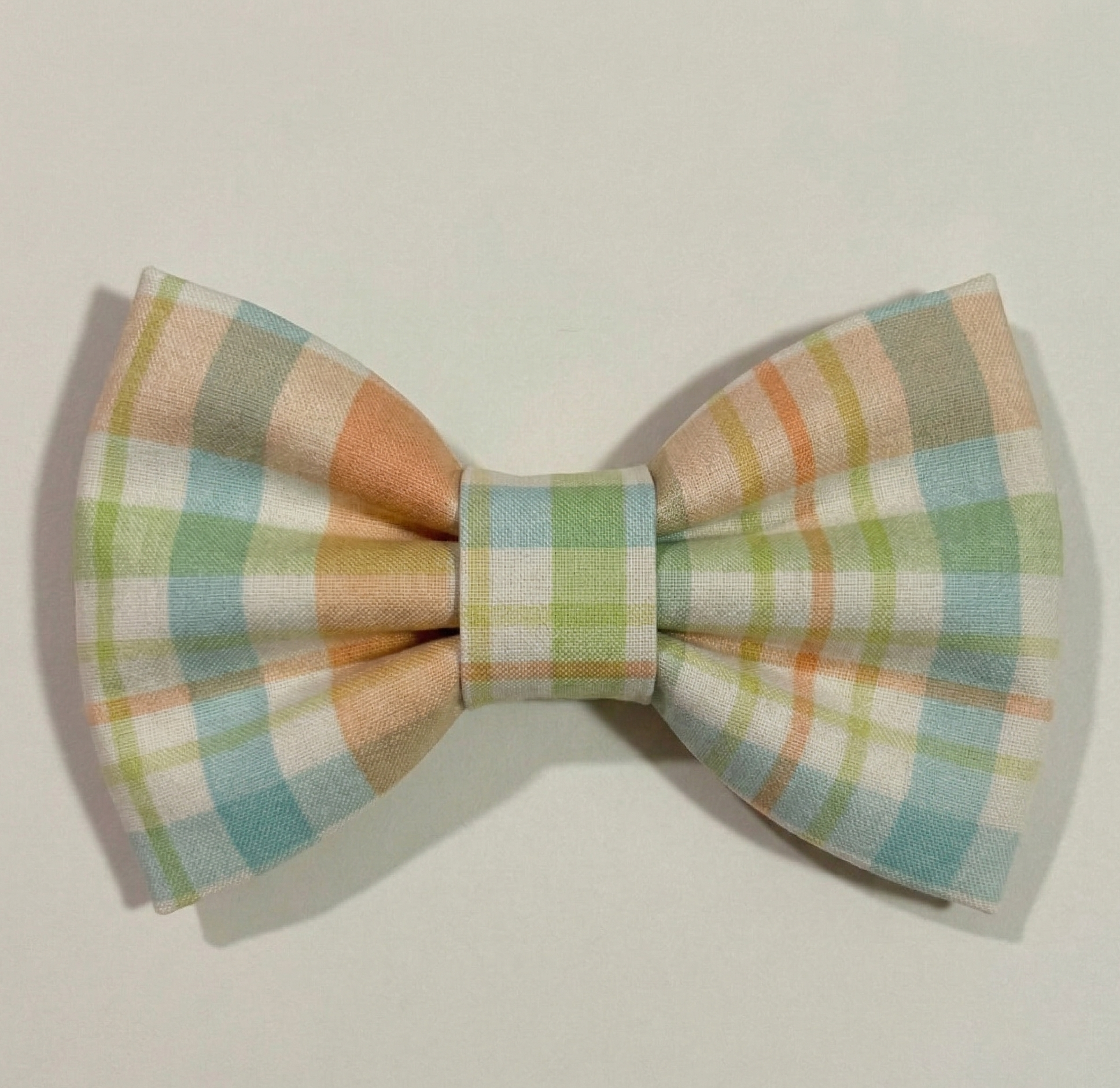 Orange, Blue & Green Plaid