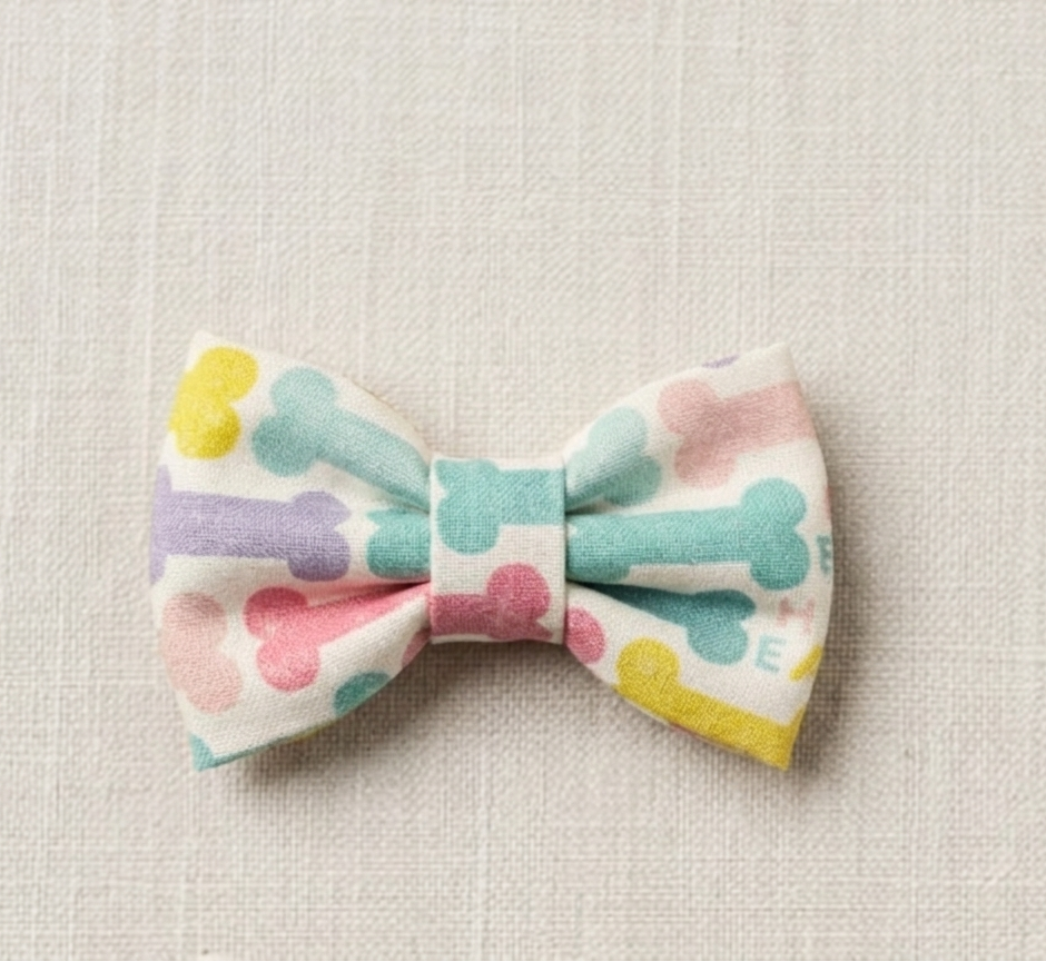Pink & Teal Easter Bone
