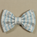 Realistic Bunny Stripe Bow Tie